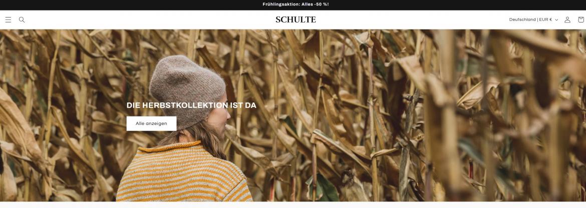 China-Shop: schultemode.de (2025)