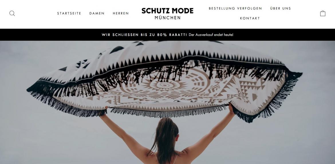 China-Shop: schutz-mode.de (2025)