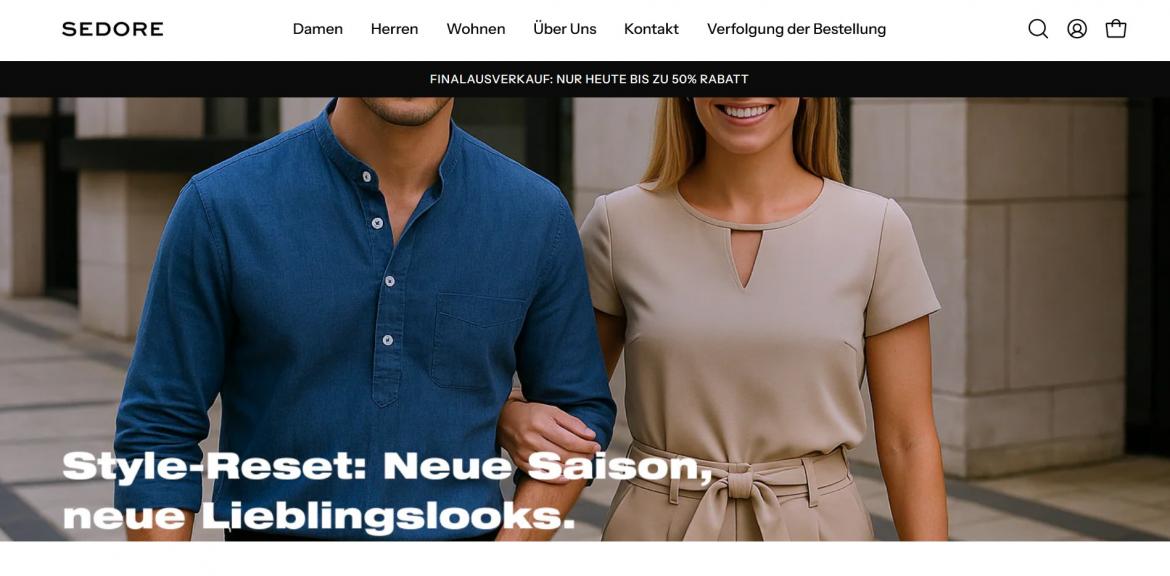 China-Shop: sedore.de (2025)