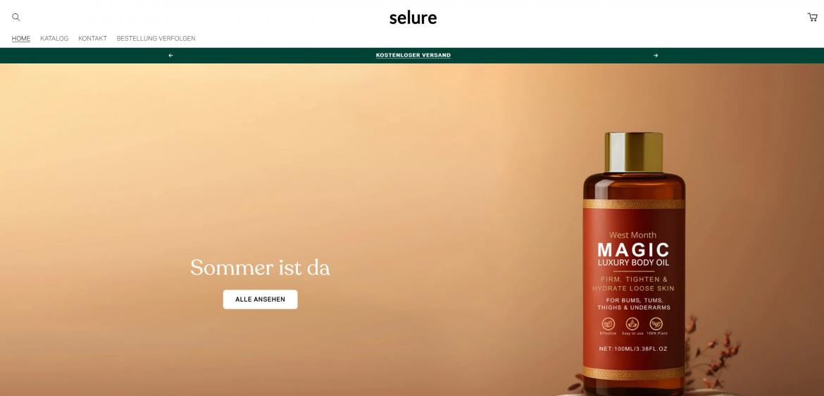 China-Shop: selure.de (2025)