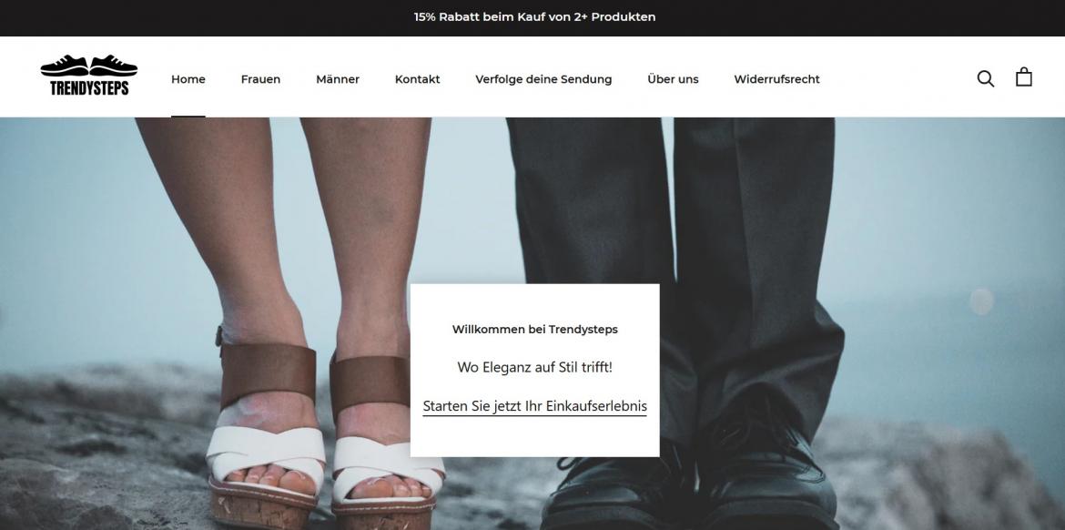 China-Shop: trendysteps.de (2025)