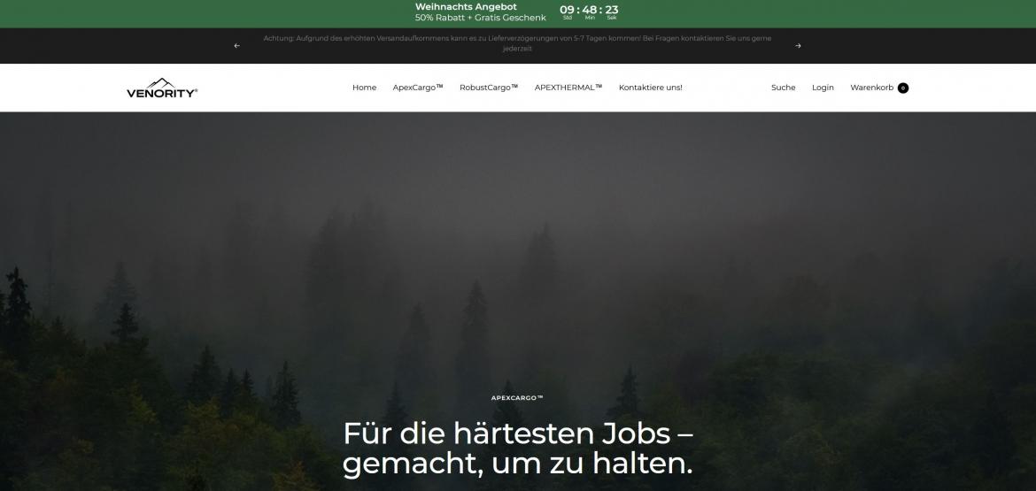 China-Shop: venority.de (2025)