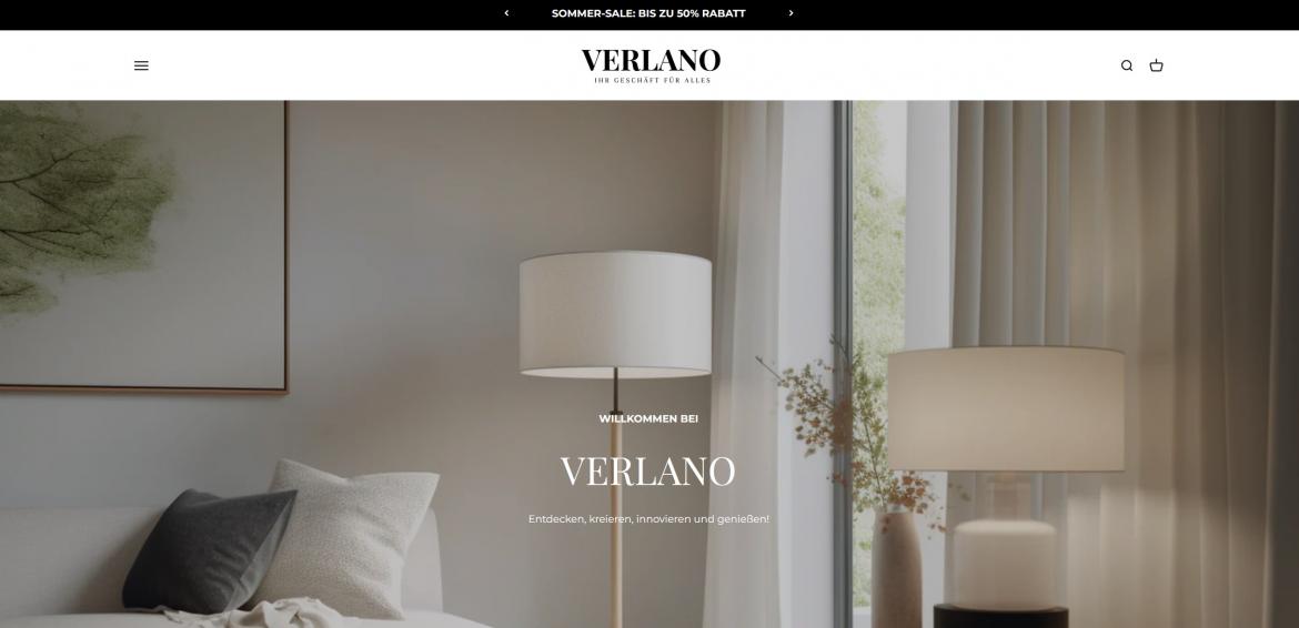 China-Shop: verlano.de (2025)
