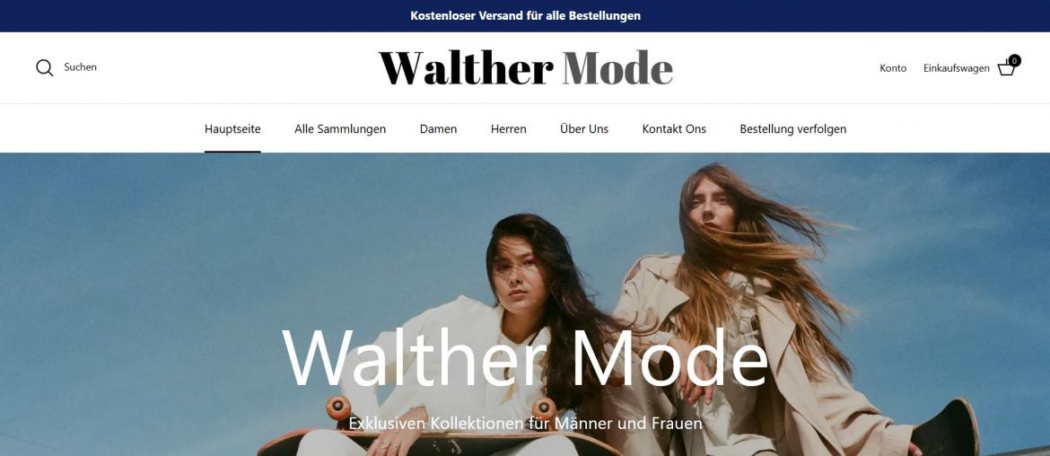 China-Shop: walthermode.com (2025)