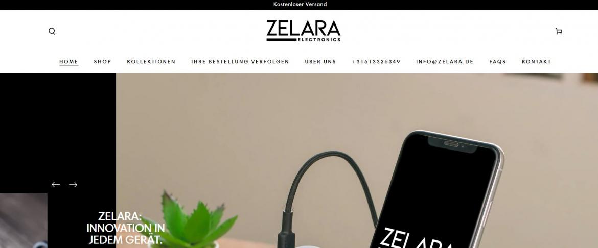 China-Shop: zelara.de (2025)