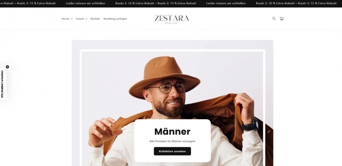 China-Shop: zestara-berlin.de (2025)