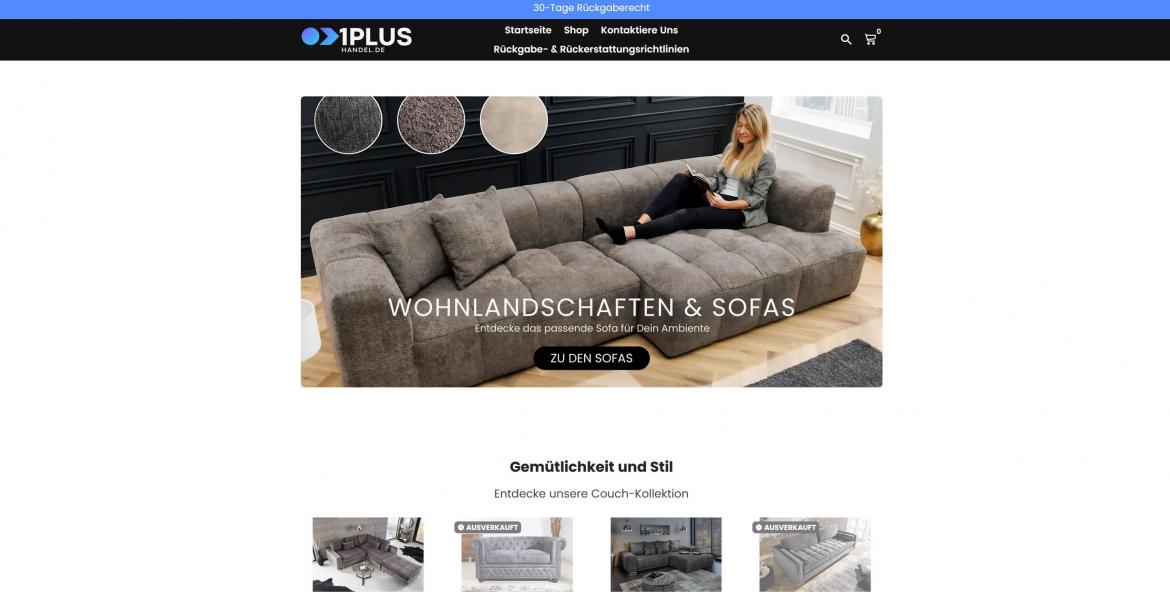 Fake-Shop: 1plus-handel.de (2024)