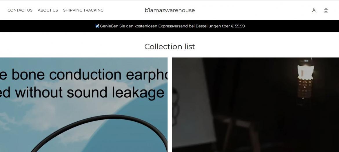 Fake-Shop: amazwarehouse.com (2024)