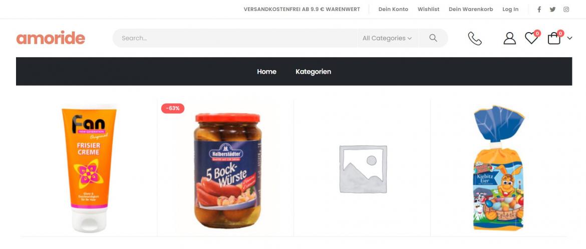 Fake-Shop: amoride.shop (2024)