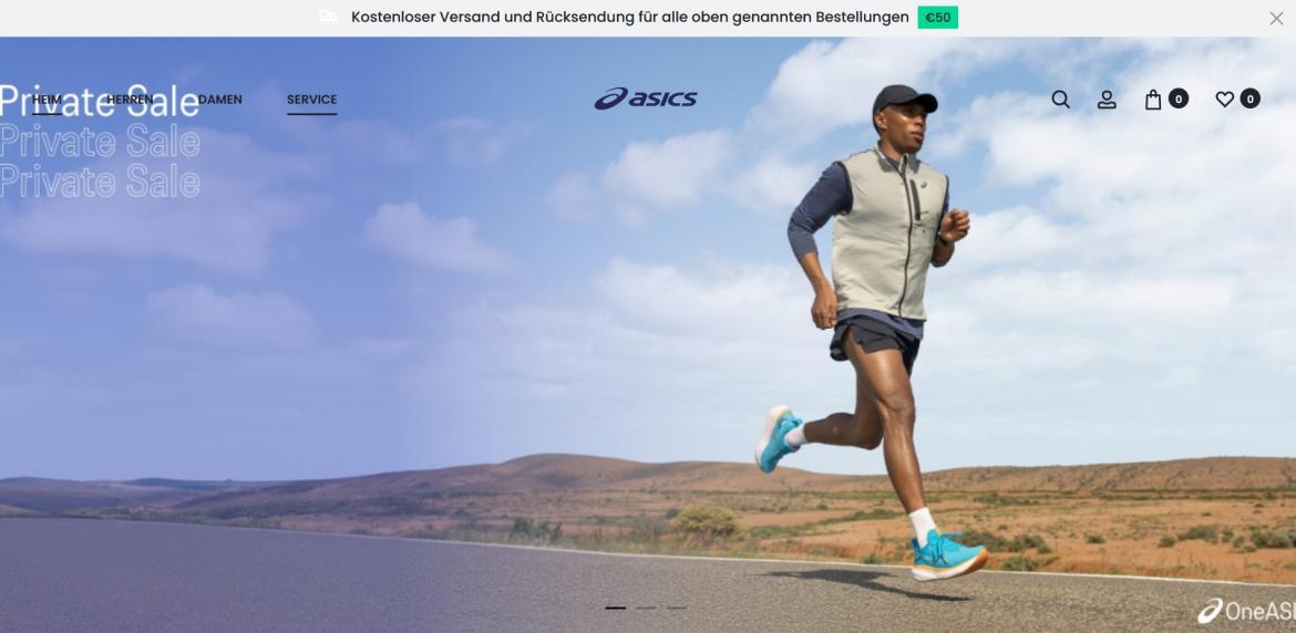 Fake-Shop: asicsdeutschland.de (2025)