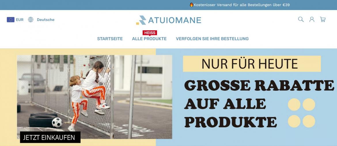 Fake-Shop: atuiomane.de (2024)