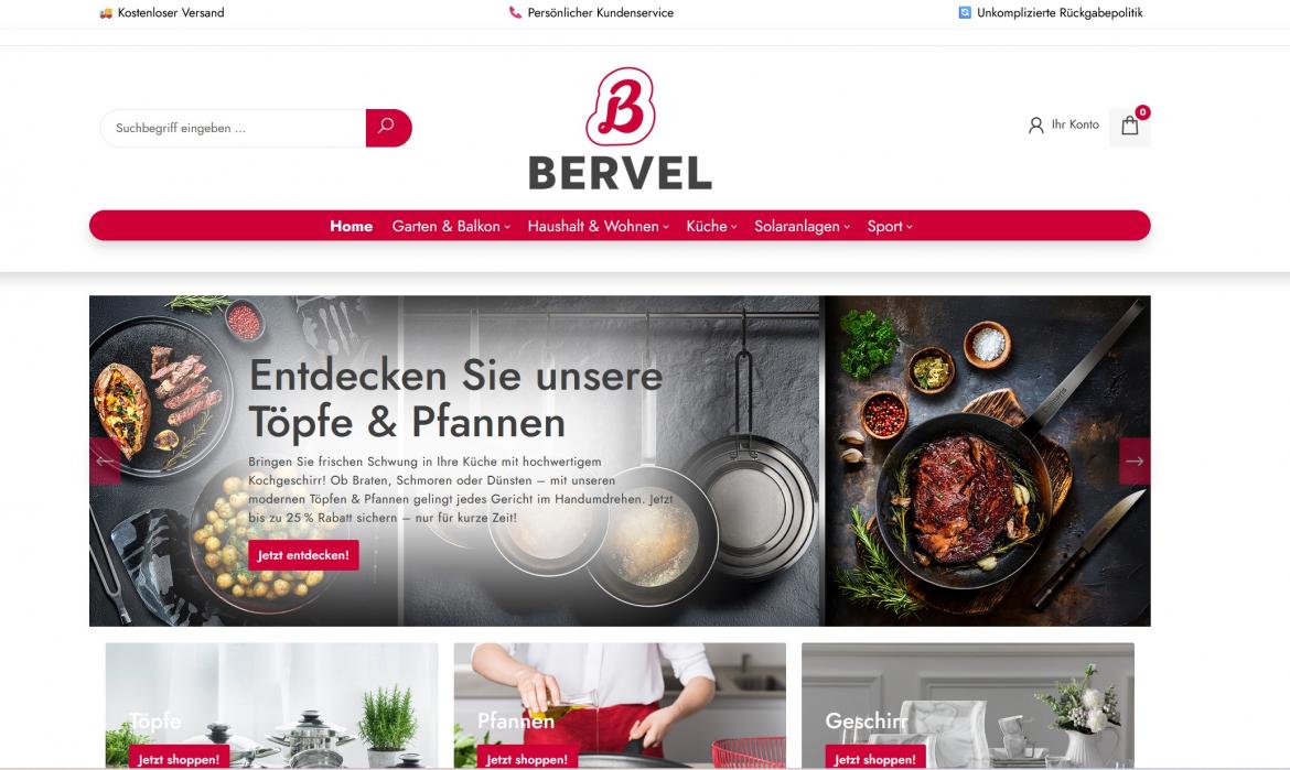 Fake-Shop: bervel-shop.de (2025)
