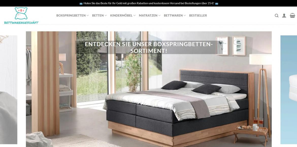 Fake-Shop: boxspringpro.com (2025)