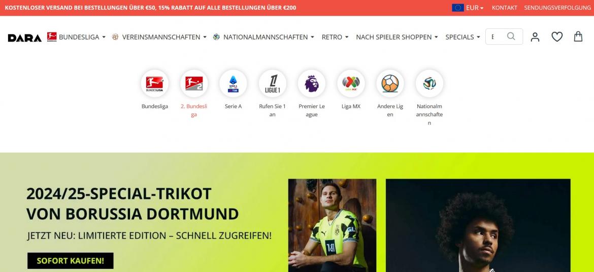 Fake-Shop: darasports.de (2025)