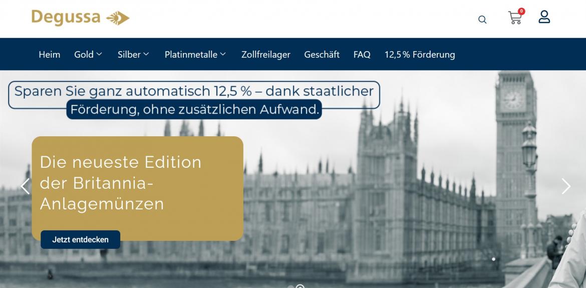 Fake-Shop: degussa-goldhandel.online (2025)