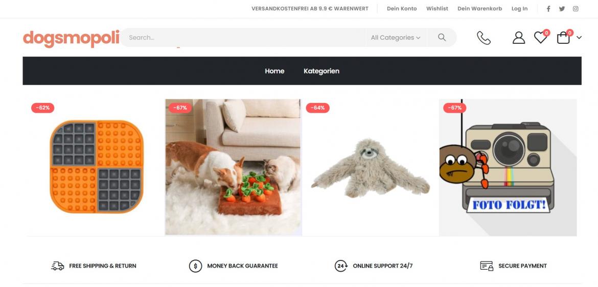 Fake-Shop: dogsmopolitanshopeu.shop (2025)