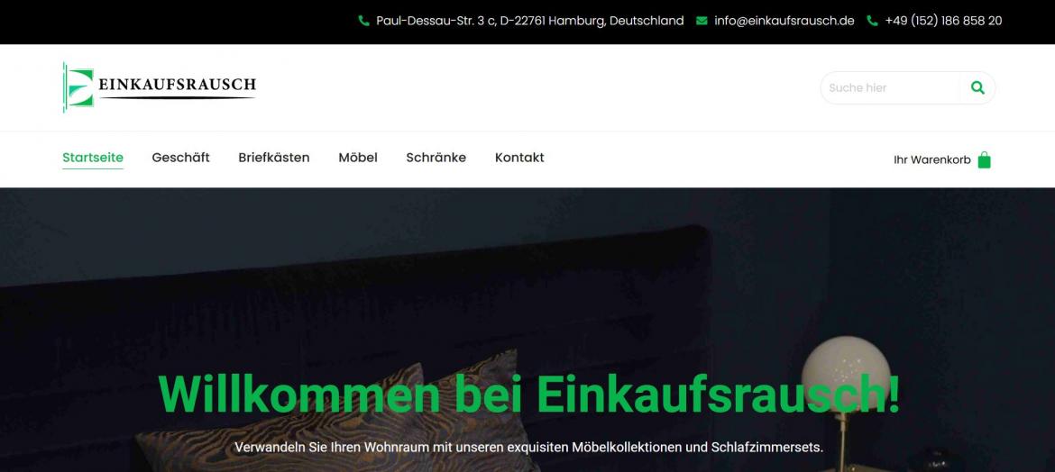 Fake-Shop: einkaufsrausch.de (2024)
