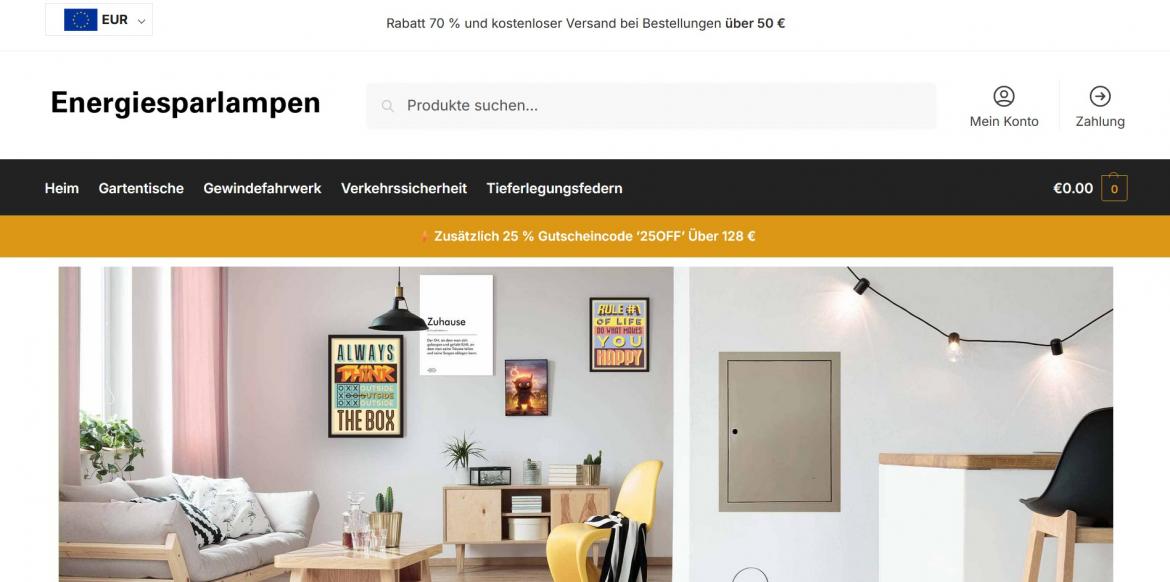 Fake-Shop: energiesparlampen.shop (2025)
