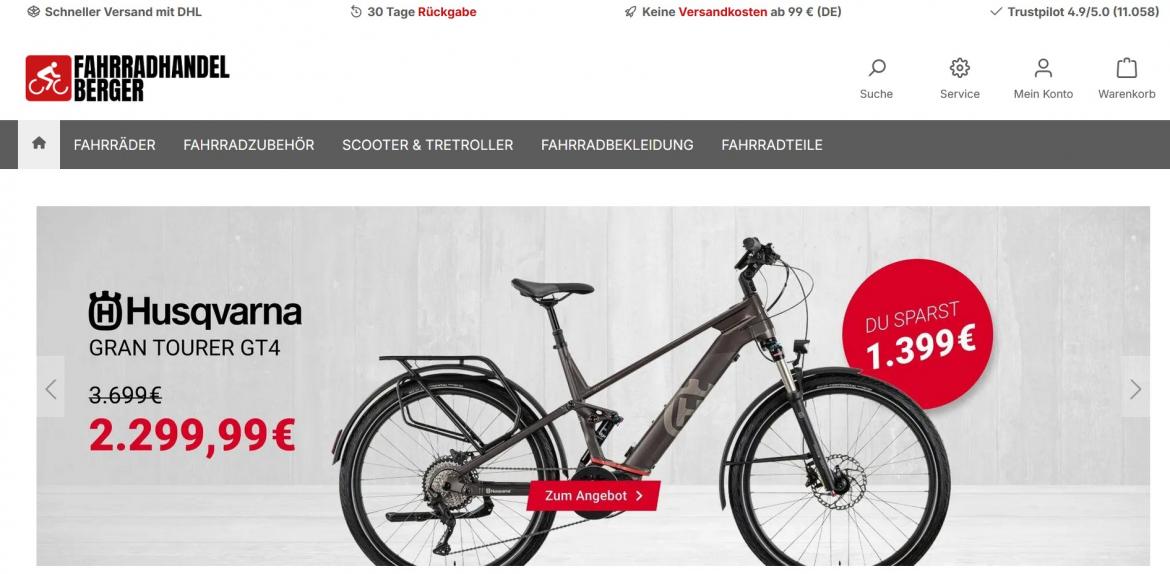 Fake-Shop: fahrradhandel-berger.de (2025)