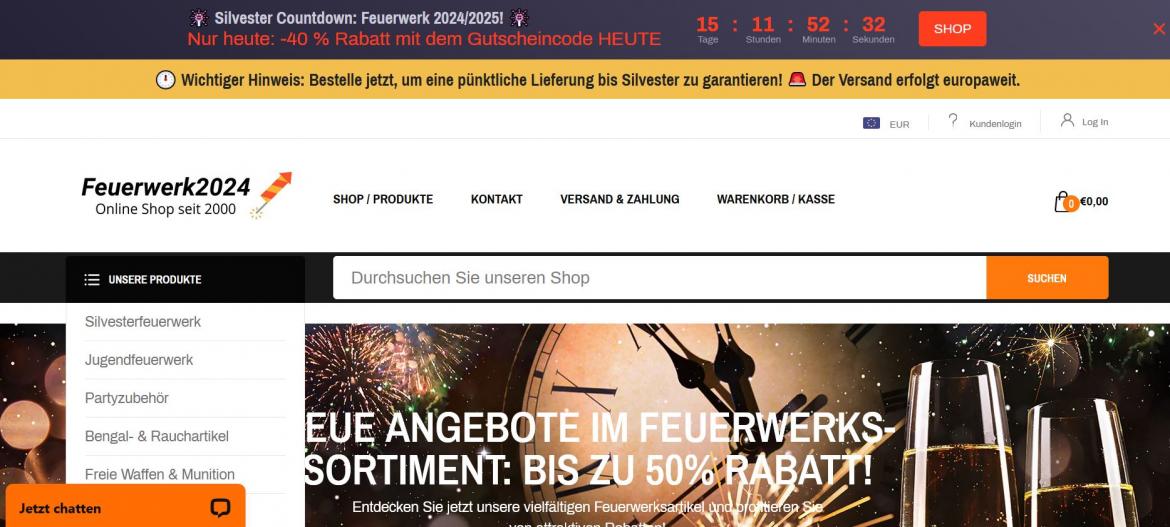Fake-Shop: feuerwerk2024.de (2024)