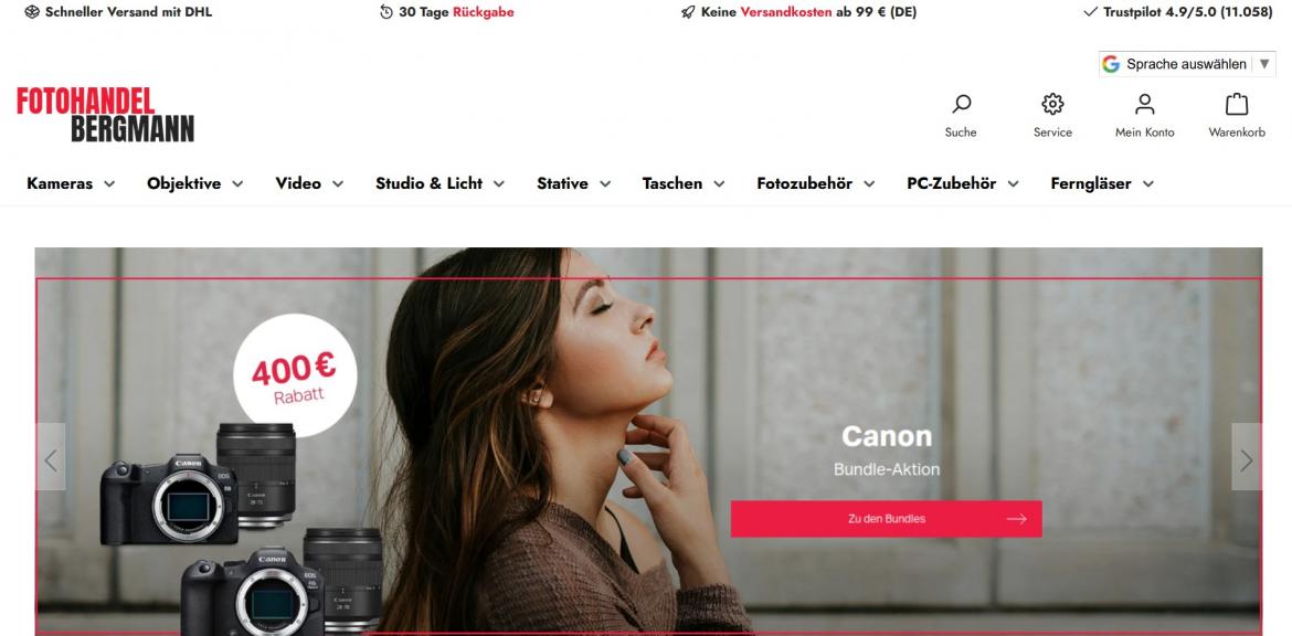 Fake-Shop: fotohandel-bergmann.de (2025)