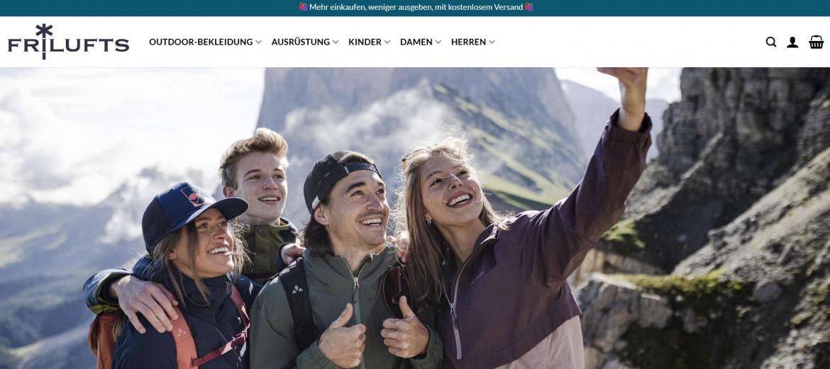 Fake-Shop: friluftsbillig.com (2025)