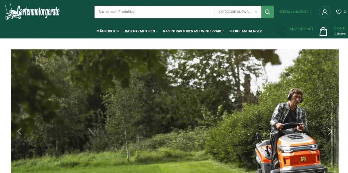 Fake-Shop: gartenmotorgerate.com (2025)