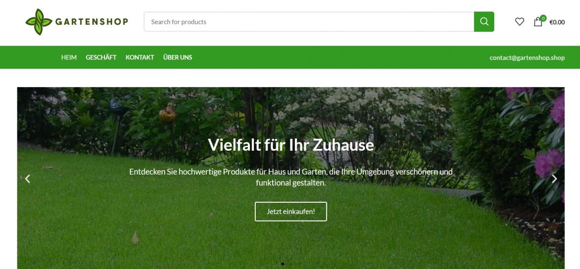 Fake-Shop: gartenshop.shop (2025)