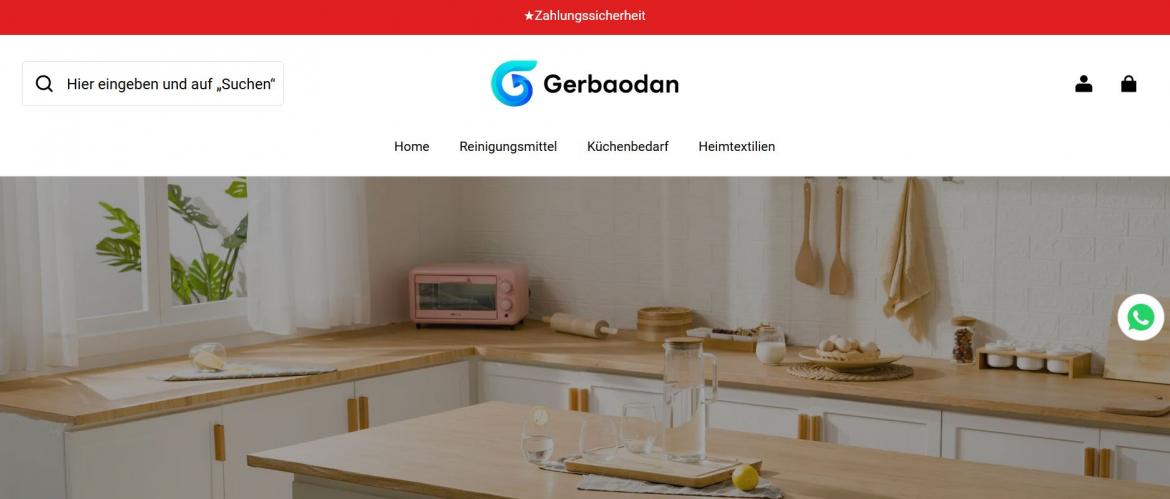Fake-Shop: gerbaodan.com (2024)