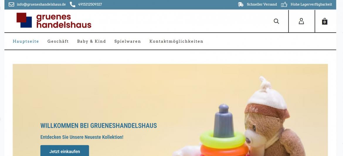 Fake-Shop: grueneshandelshaus.de (2024)