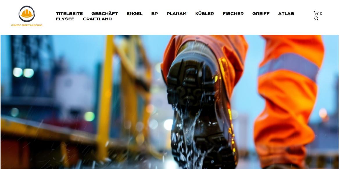 Fake-Shop: gunstigarbeitskleidung.com (2025)