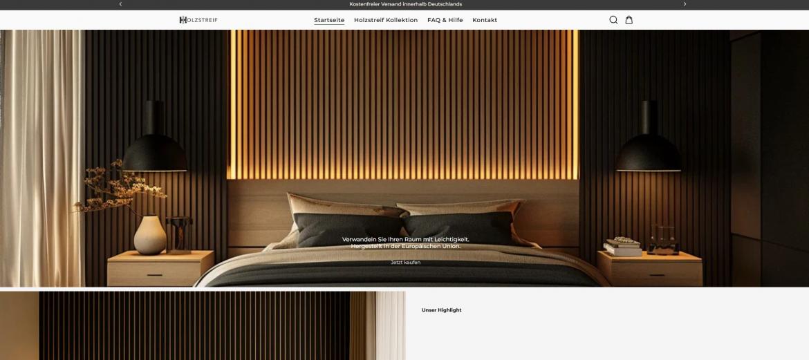 Fake-Shop: holzstreif.de (2025)
