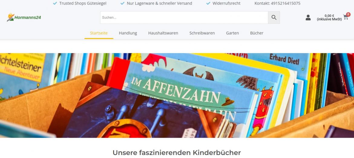 Fake-Shop: hormanns24.de (2024)