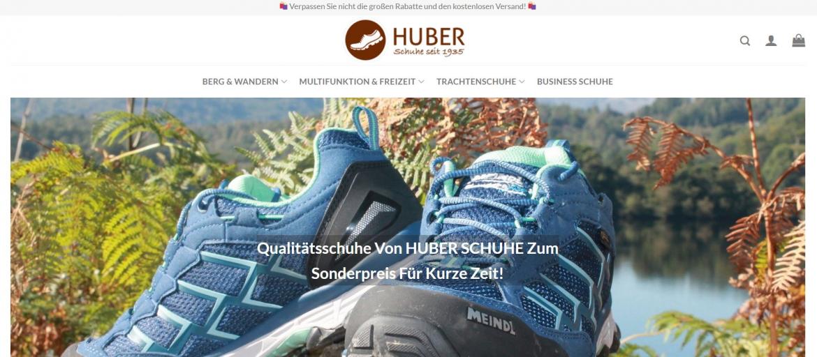Fake-Shop: huber-schuhes.com (2025)