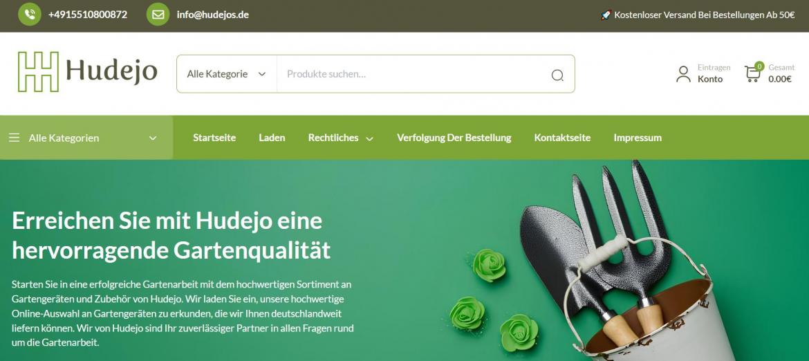 Fake-Shop: hudejos.de (2024)