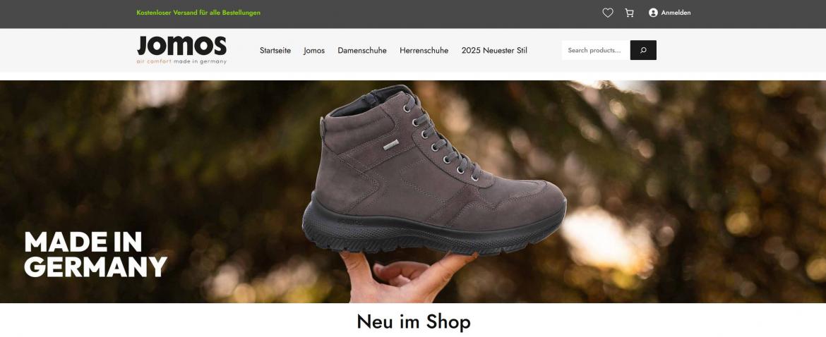 Fake-Shop: jomosoutlet.shop (2024)