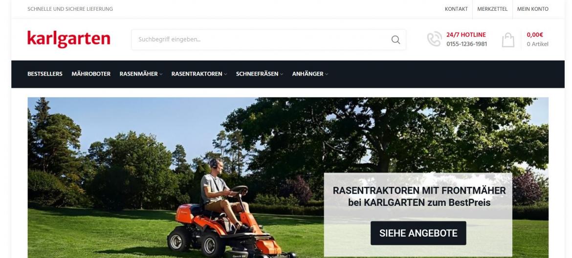 Fake-Shop: karlgarten.com (2024)