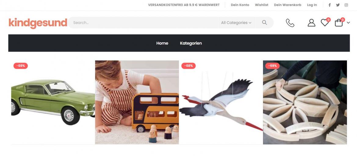 Fake-Shop: kindgesund.shop (2024)