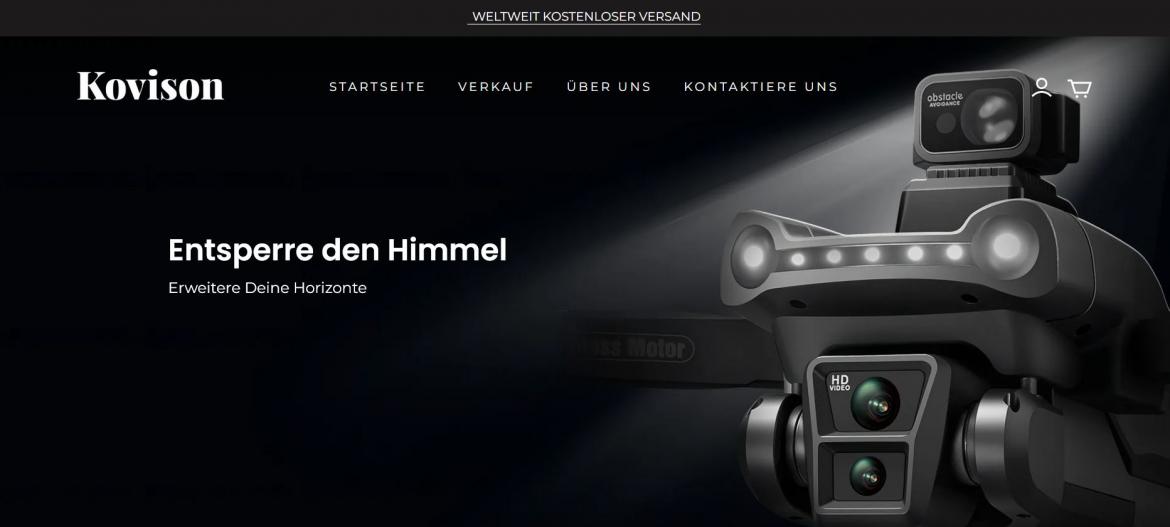Fake-Shop: kovison.de (2024)