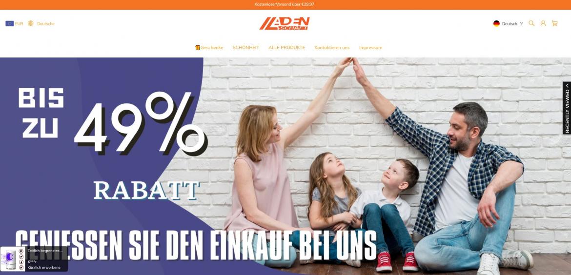 Fake-Shop: laden-schaft.de (2024)