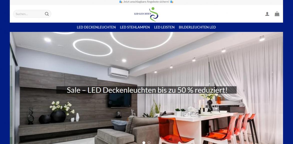 Fake-Shop: ledleuchtenshop.com (2025)