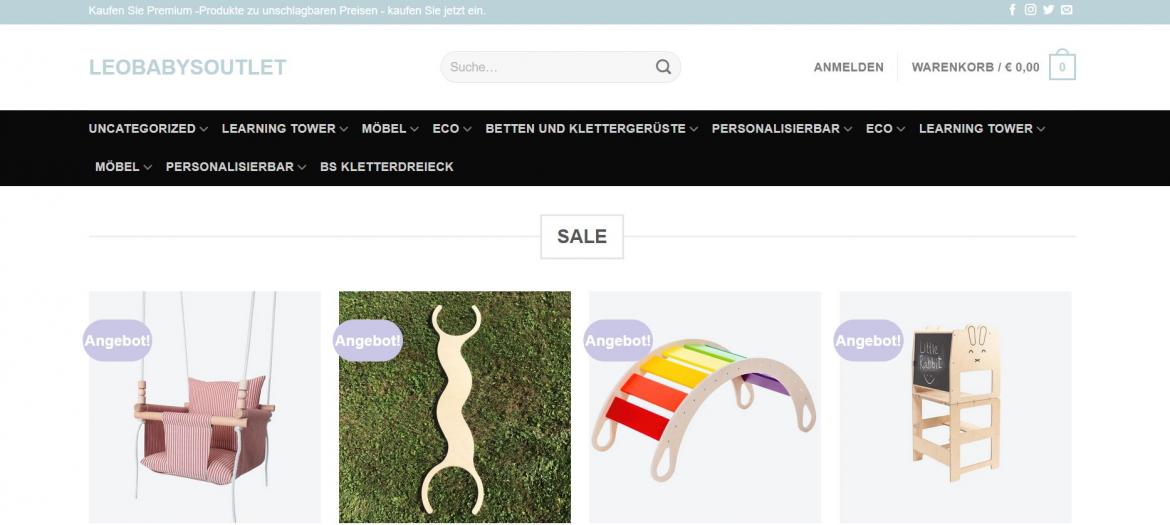 Fake-Shop: leobabysoutlet.shop (2024)