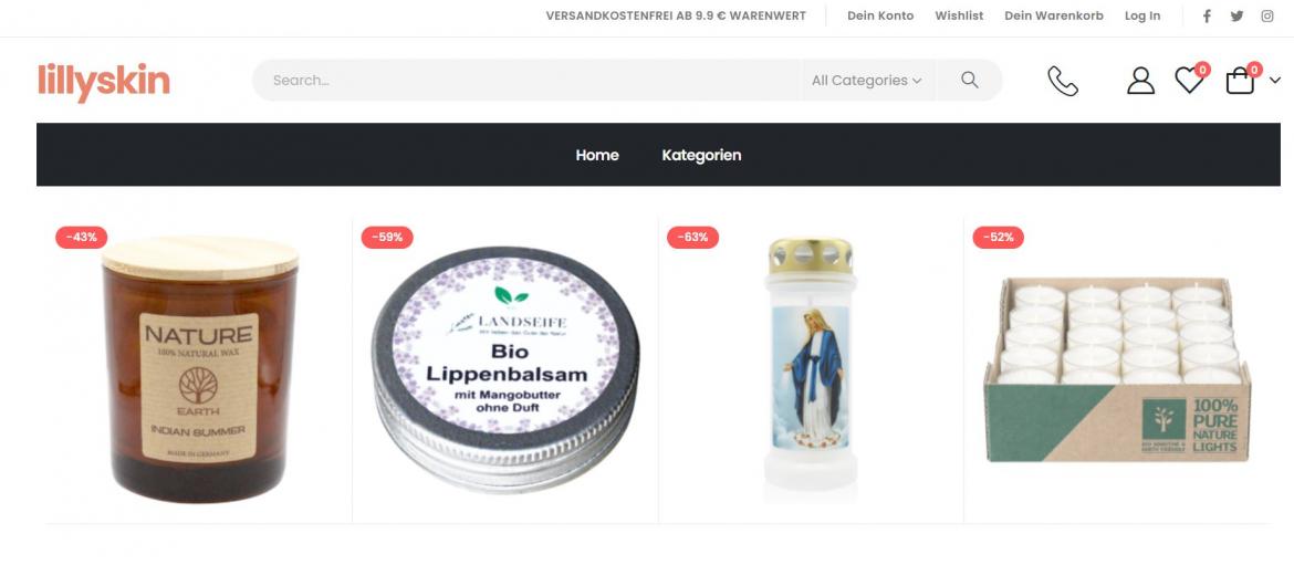 Fake-Shop: lillyskin.shop (2024)