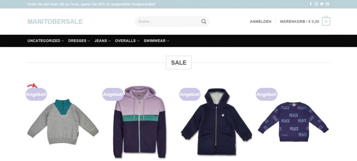Fake-Shop: manitobersale.shop (2024)