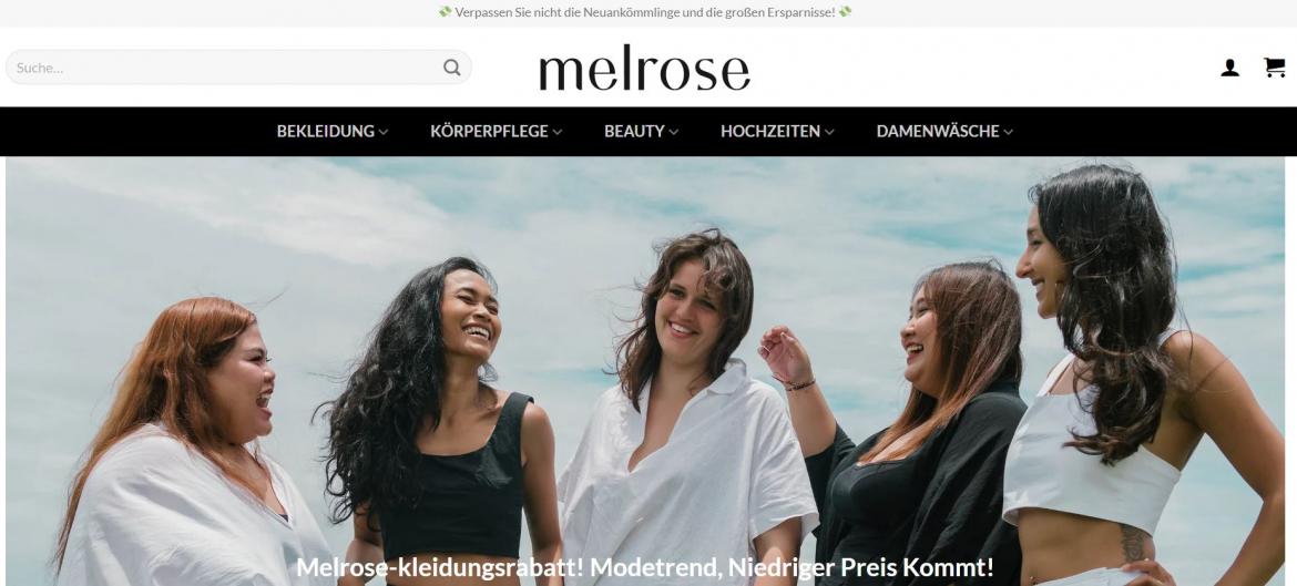 Fake-Shop: melrosede.com (2024)