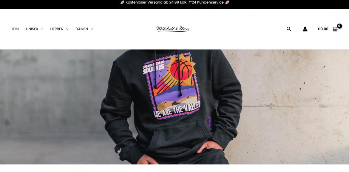 Fake-Shop: mitchellandness-de.com (2025)