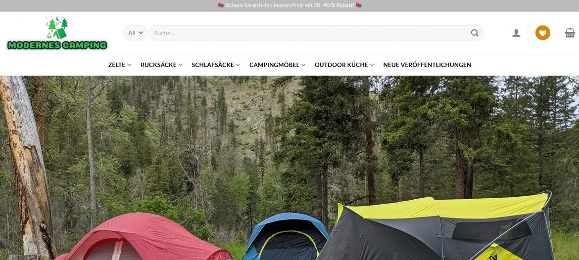 Fake-Shop: modernescamping.com (2024)