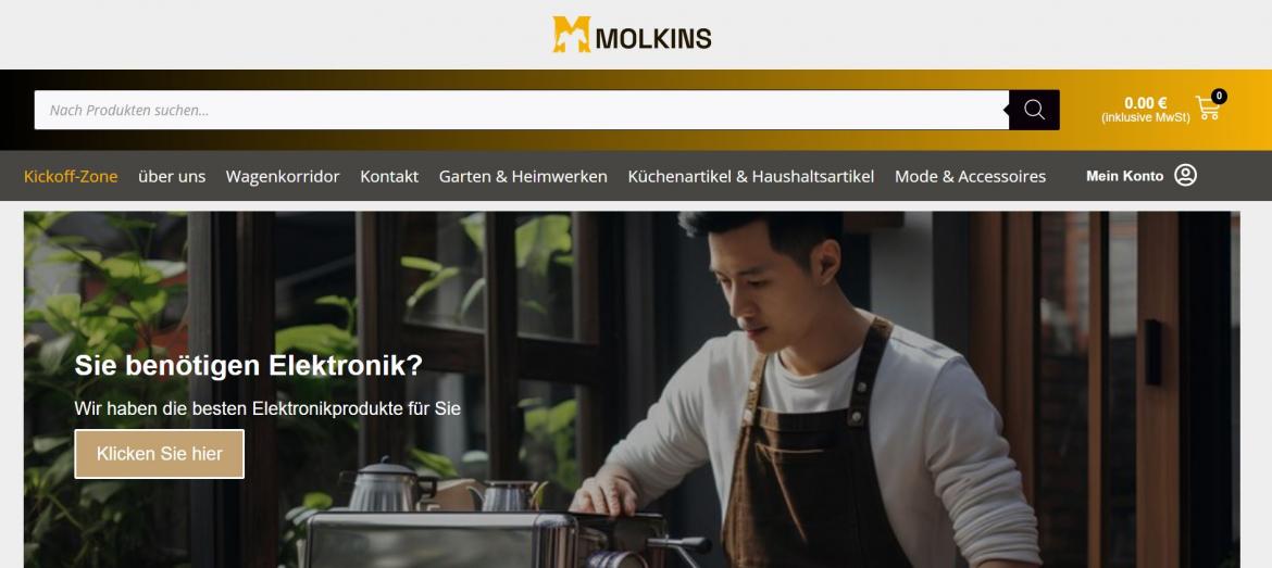 Fake-Shop: molkins.de (2024)