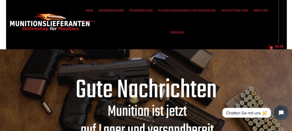 Fake-Shop: munitionsladen.de (2024)