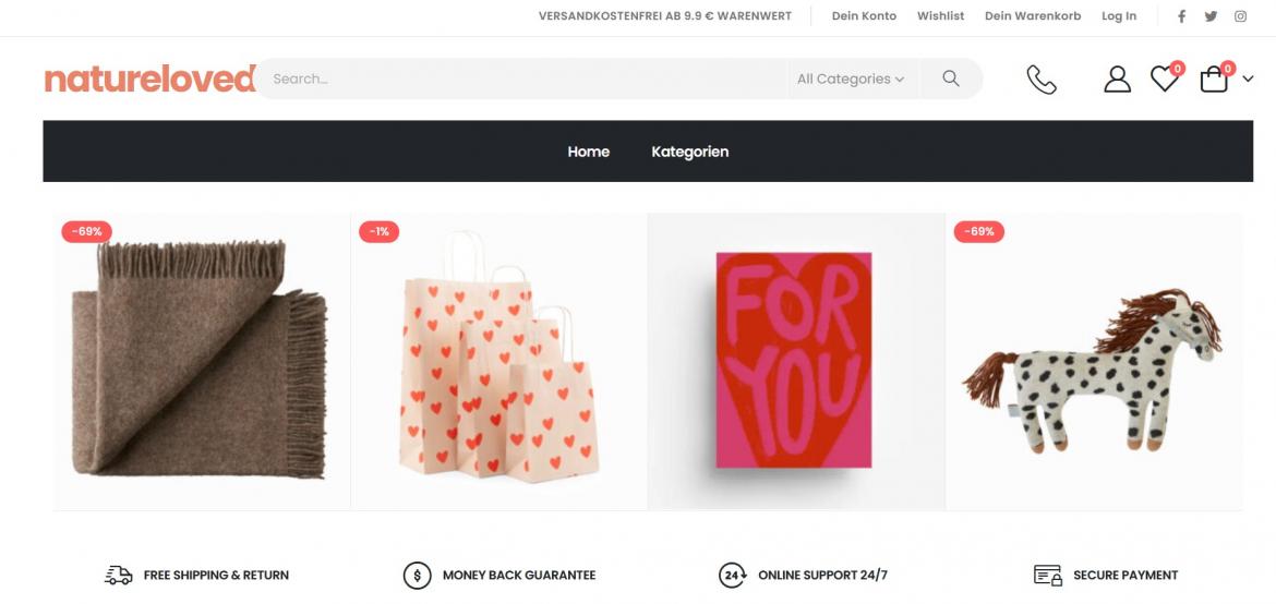 Fake-Shop: naturelovedeava.shop (2025)